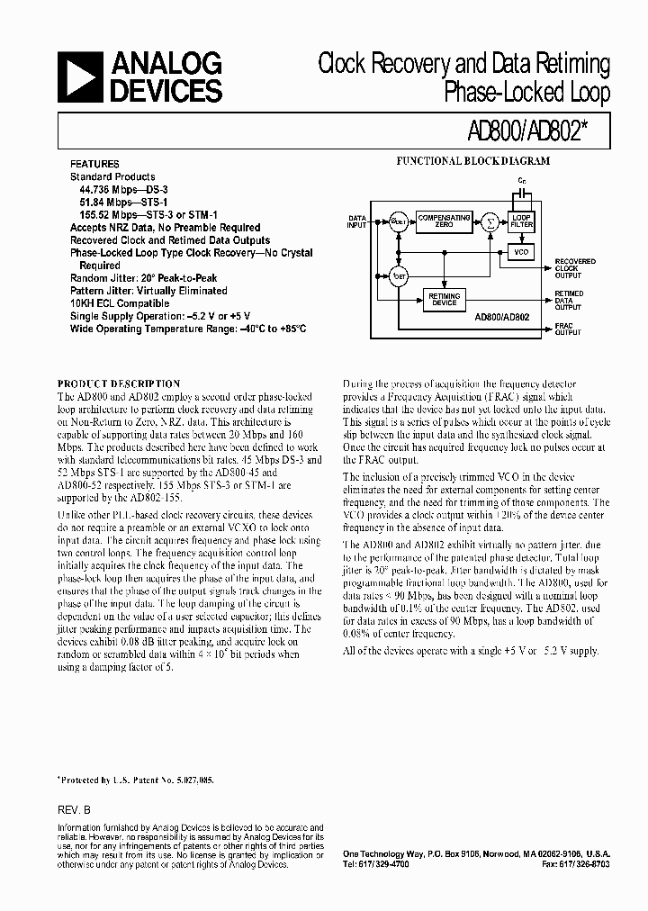 AD802_1121291.PDF Datasheet