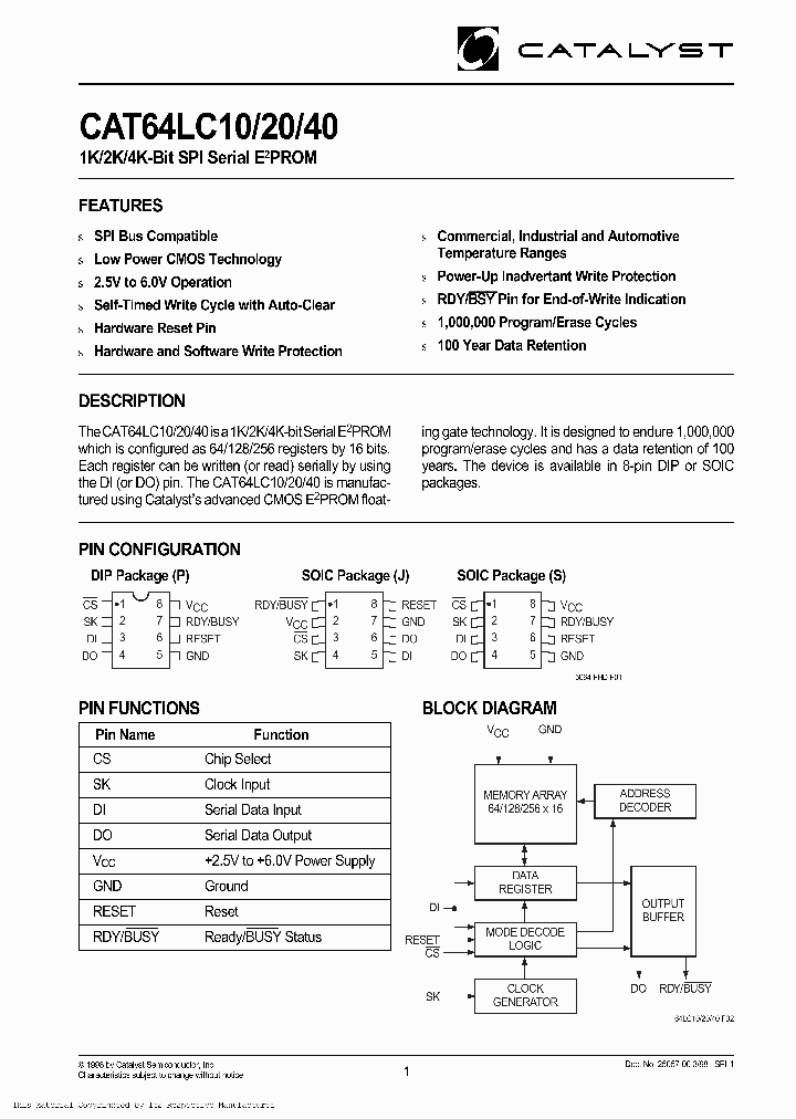 CAT64LC20J_1120941.PDF Datasheet