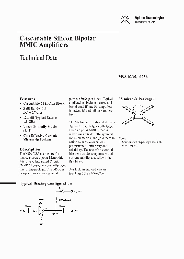MSA-0236_1123508.PDF Datasheet