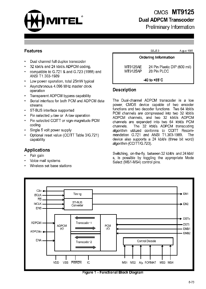 MT9125_1092093.PDF Datasheet