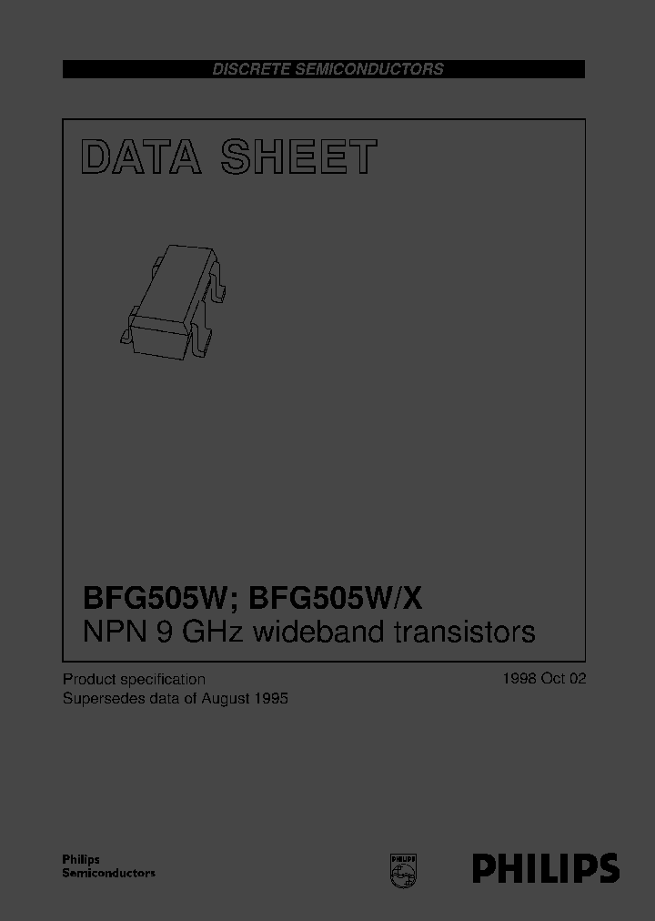 BFG505WXTR_1128988.PDF Datasheet