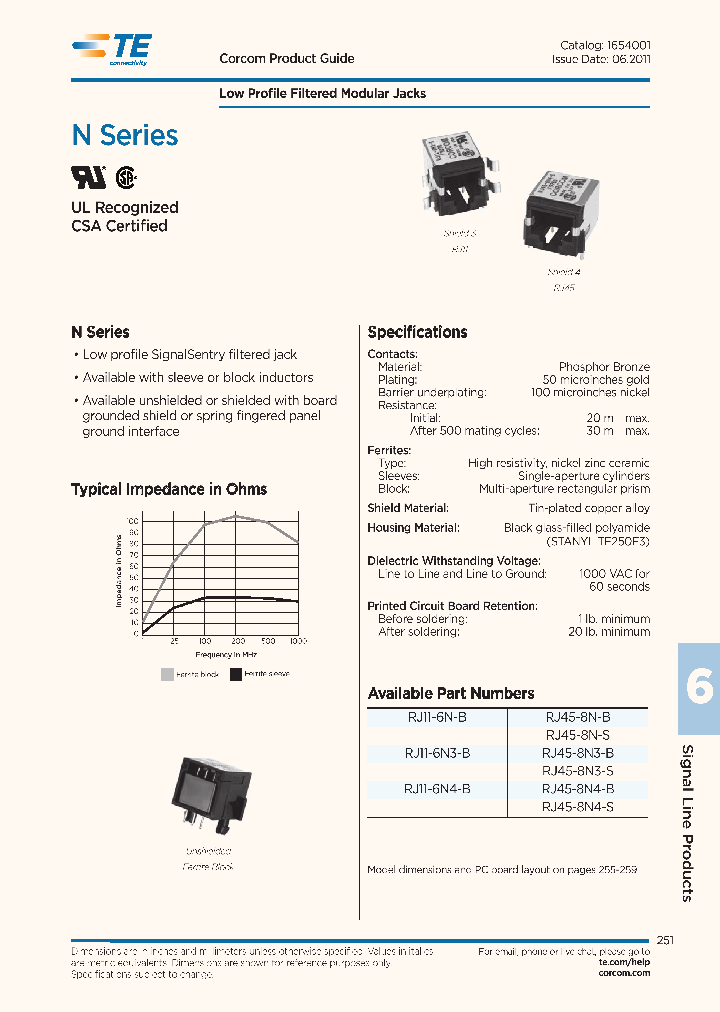RJ11-6N4-B_1680449.PDF Datasheet