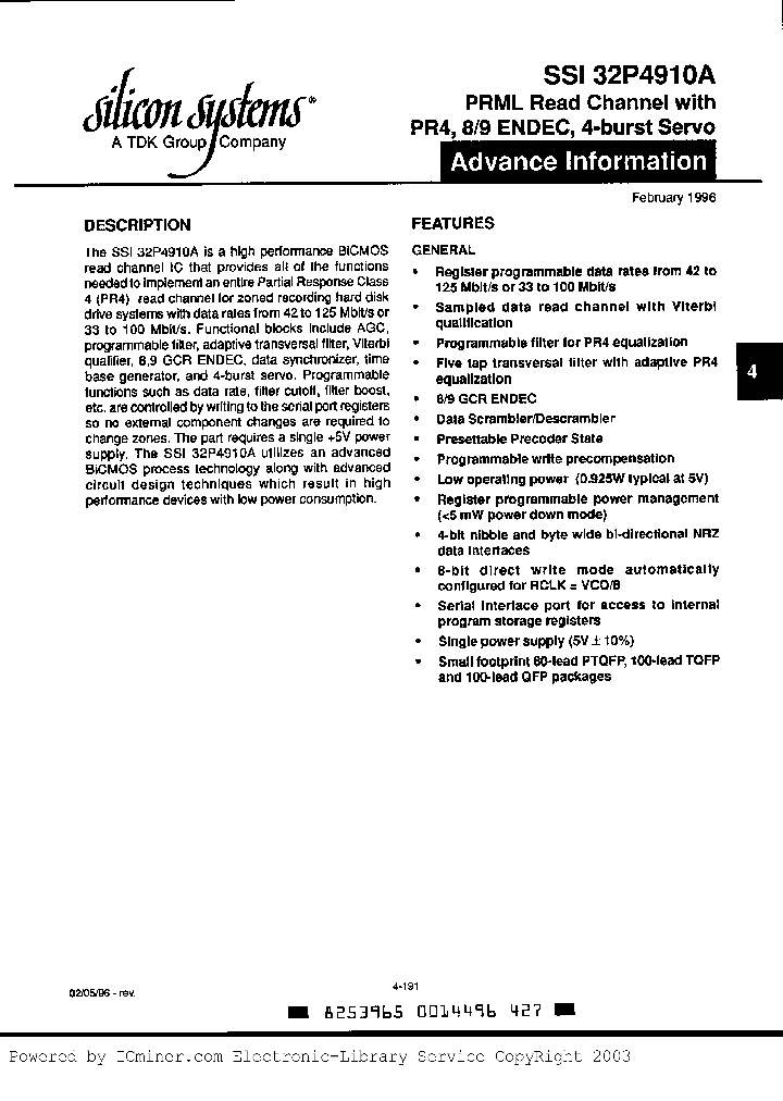 SSI32P4910A-CG_1133114.PDF Datasheet