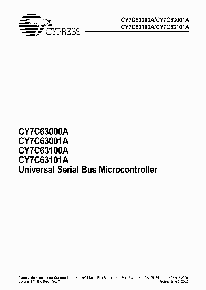CY7C63000A-SC_1133163.PDF Datasheet