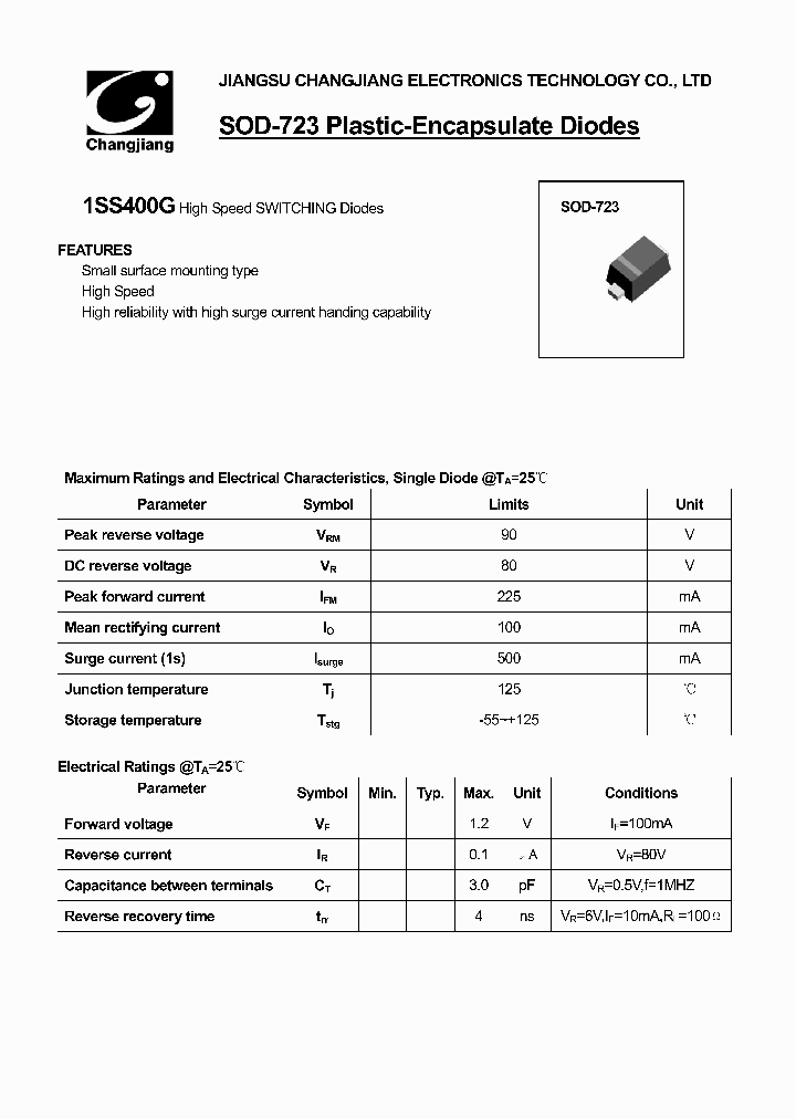 1SS400G-SOD-723_1134884.PDF Datasheet