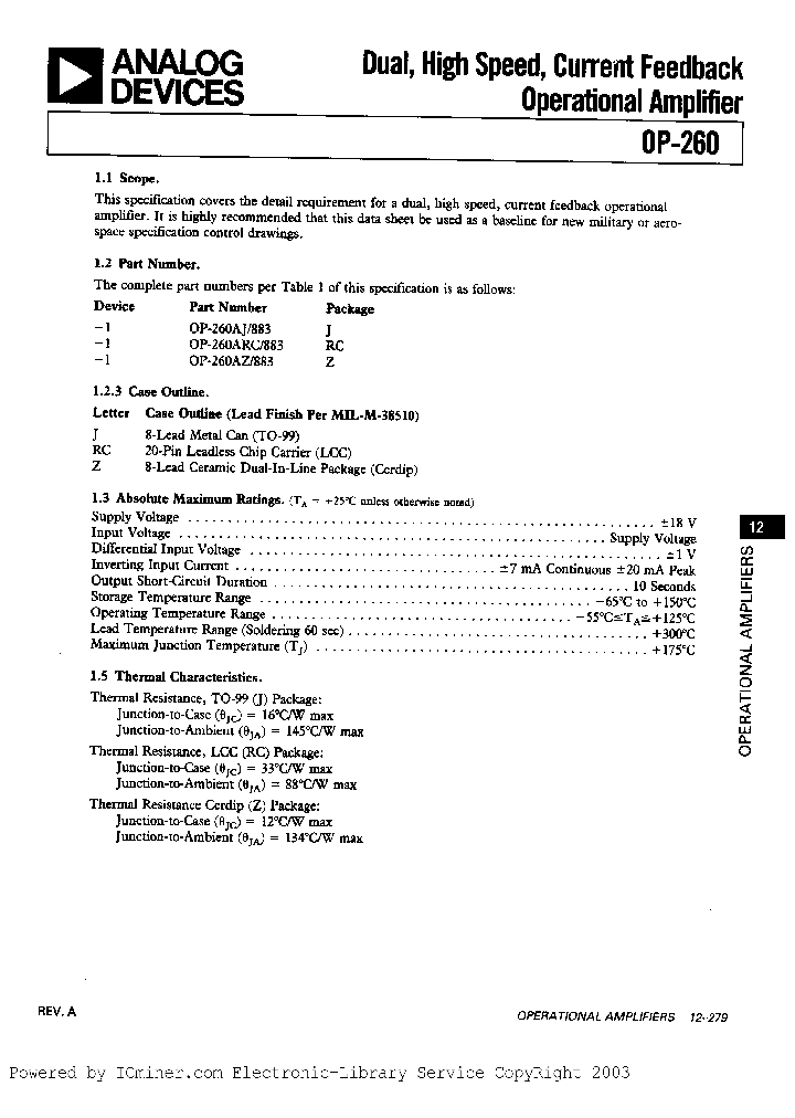 OP260AJ883_1133409.PDF Datasheet