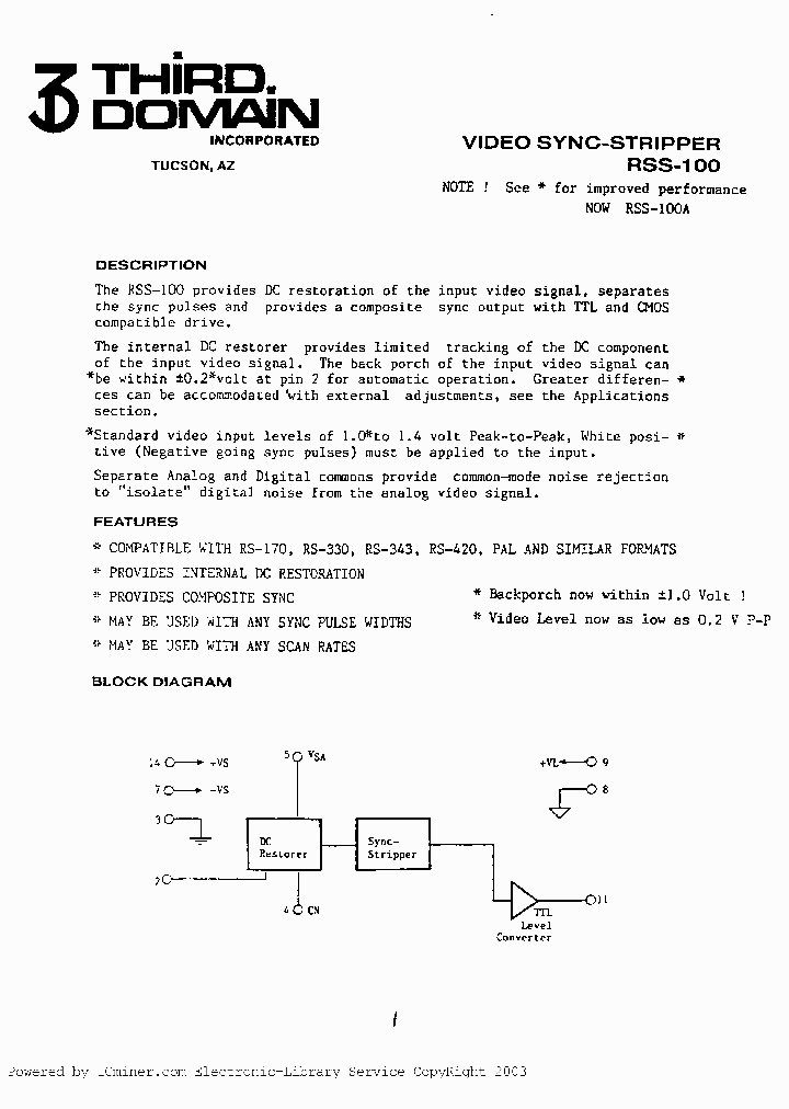 RSS-100A-CD_1133127.PDF Datasheet