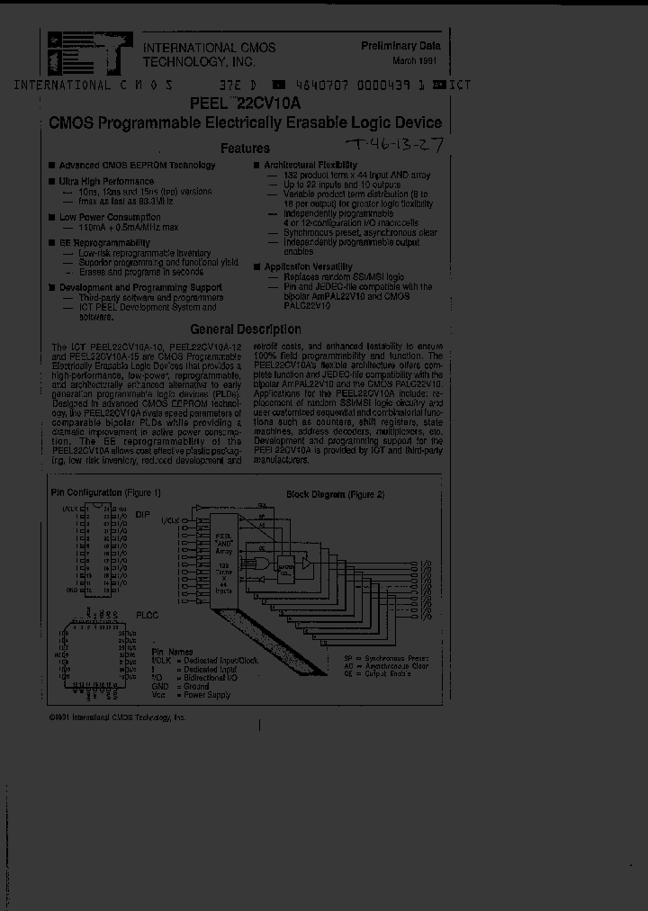 PEEL22CV10API12_1133434.PDF Datasheet