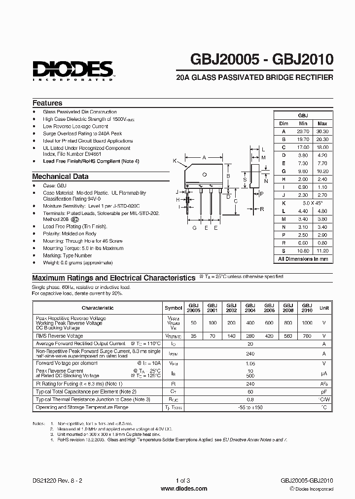 GBJ2008-F_1131268.PDF Datasheet