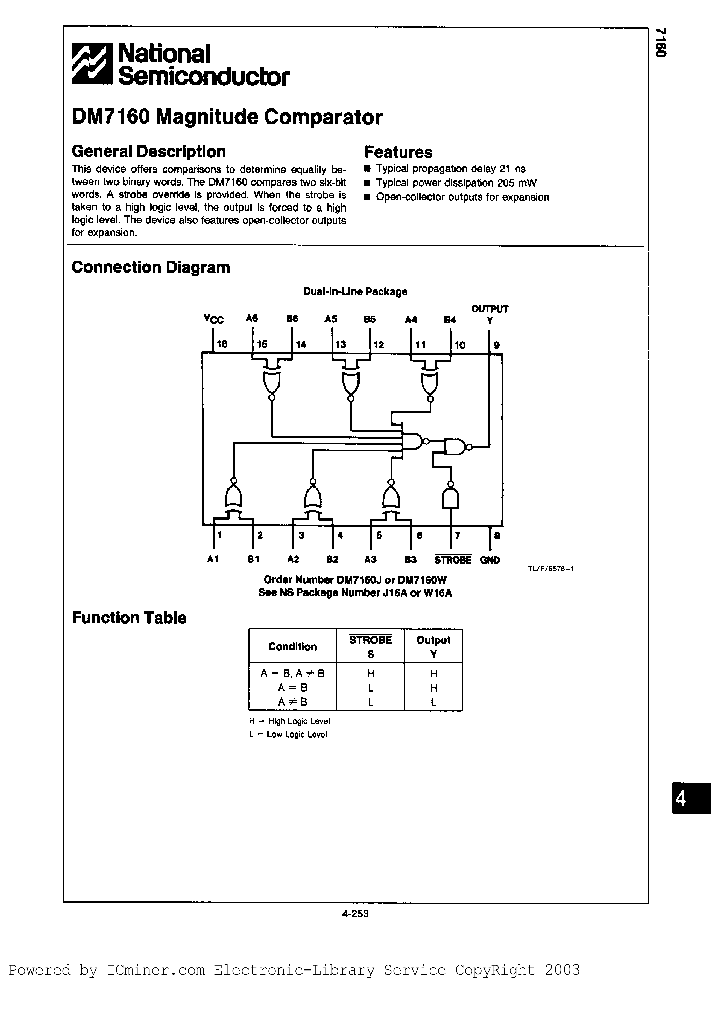 DM7160W883_1139285.PDF Datasheet