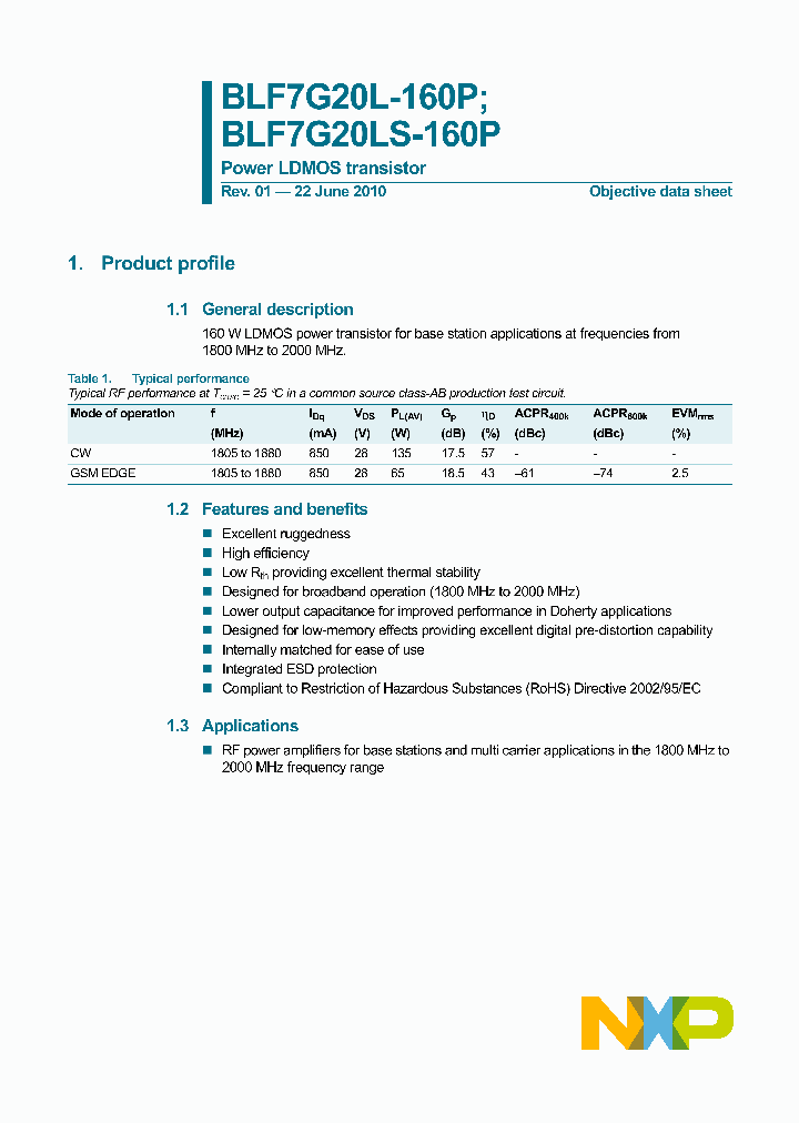 BLF7G20L-160P118_1135991.PDF Datasheet