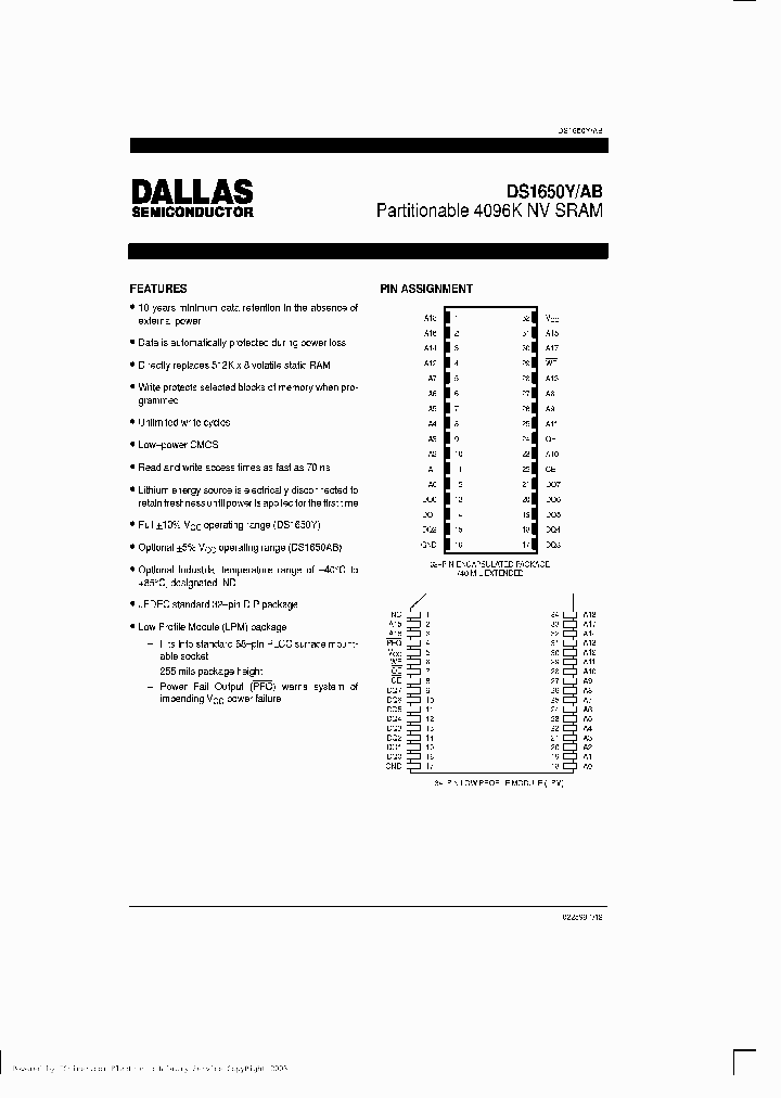 DS1650Y-70-IND_1139374.PDF Datasheet