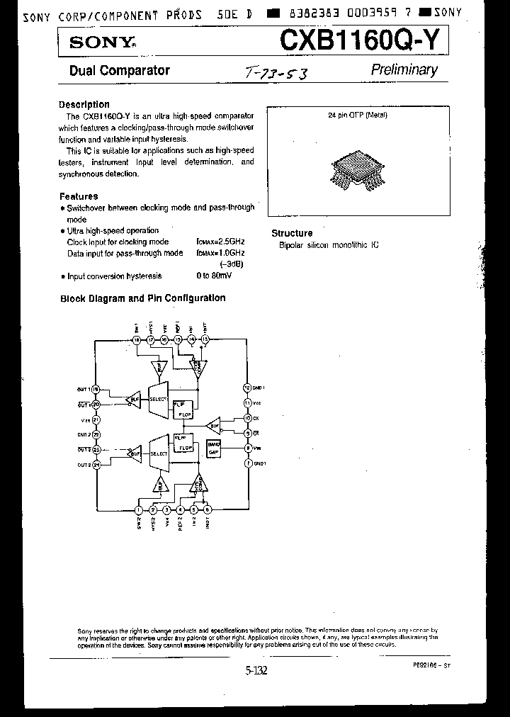 CXB1160Q-Y_1138037.PDF Datasheet