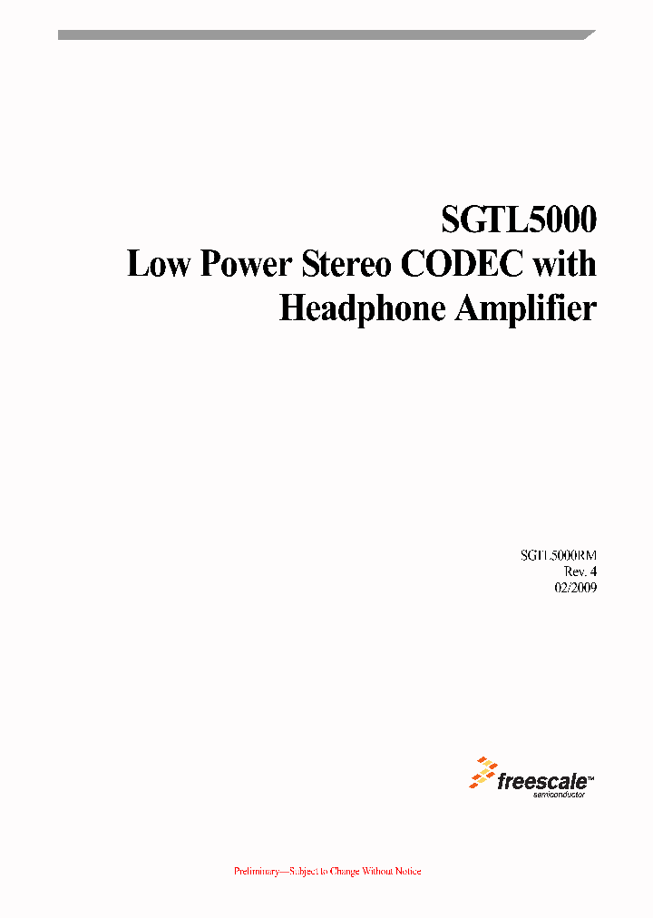 SGTL5000XNLA3R2_1139366.PDF Datasheet