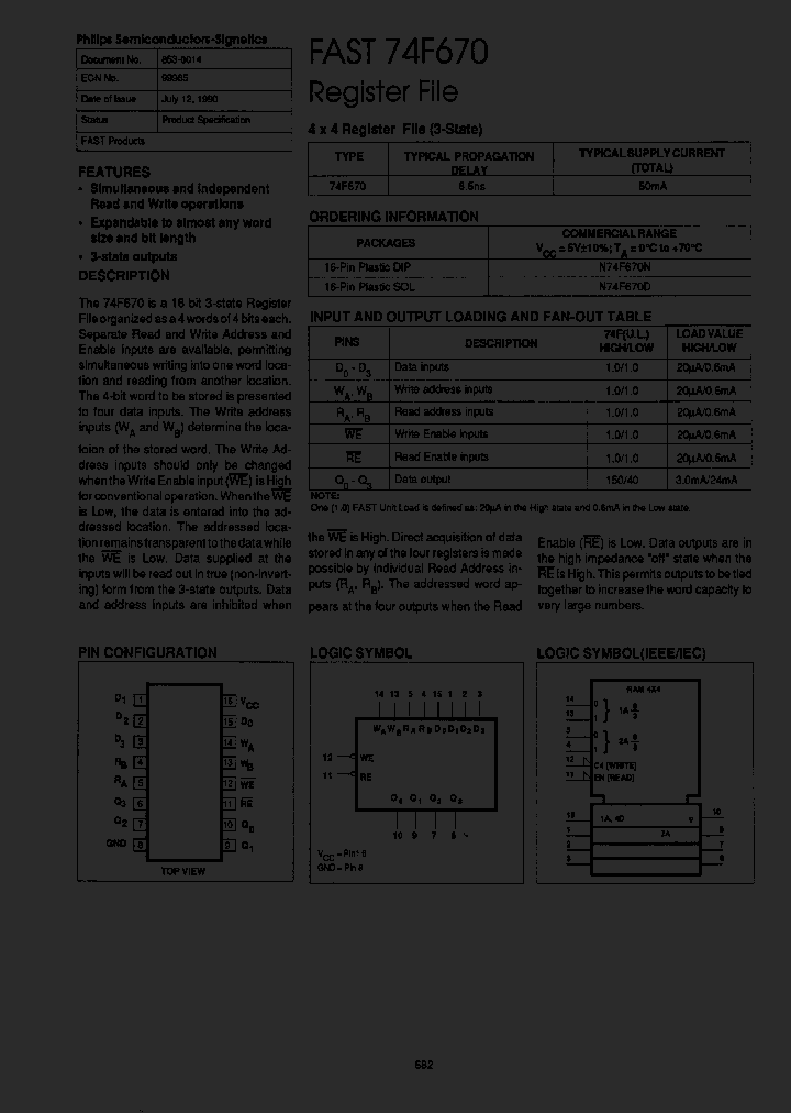 N74F670N-B_1137831.PDF Datasheet