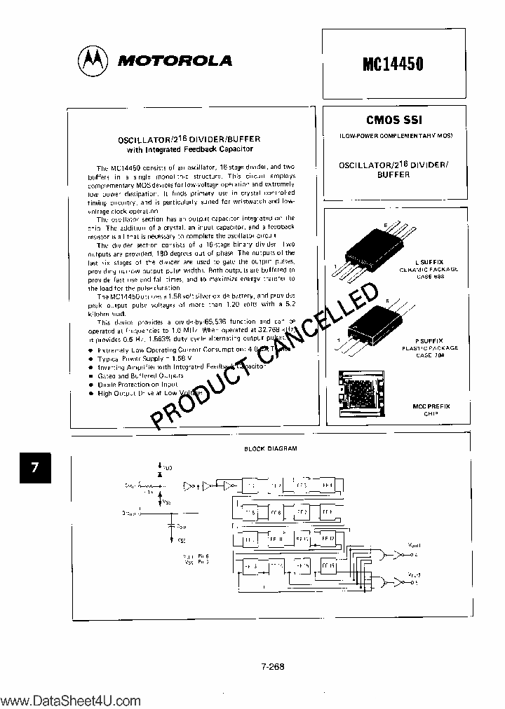 MC14450_1671999.PDF Datasheet