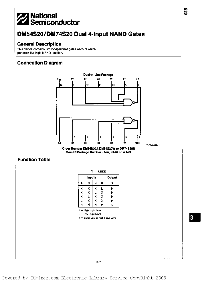 DM54S20W883_1139301.PDF Datasheet