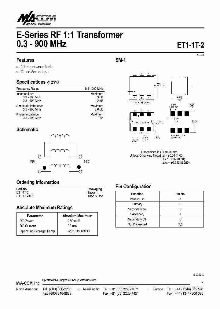 ET1-1T-2TR_1140518.PDF Datasheet