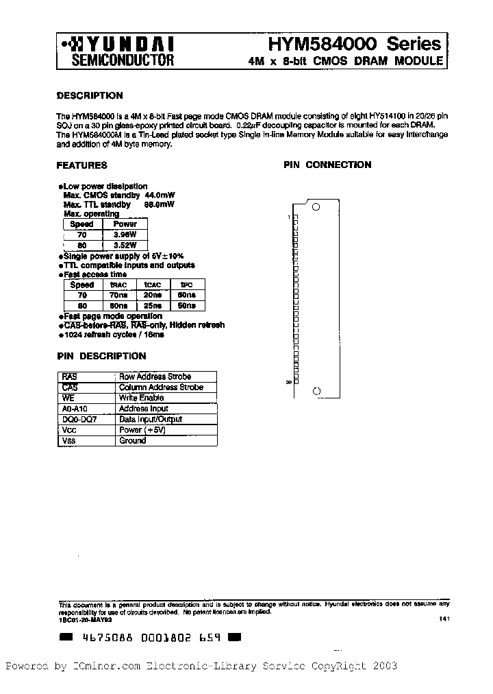 HYM584000M-80_1136536.PDF Datasheet