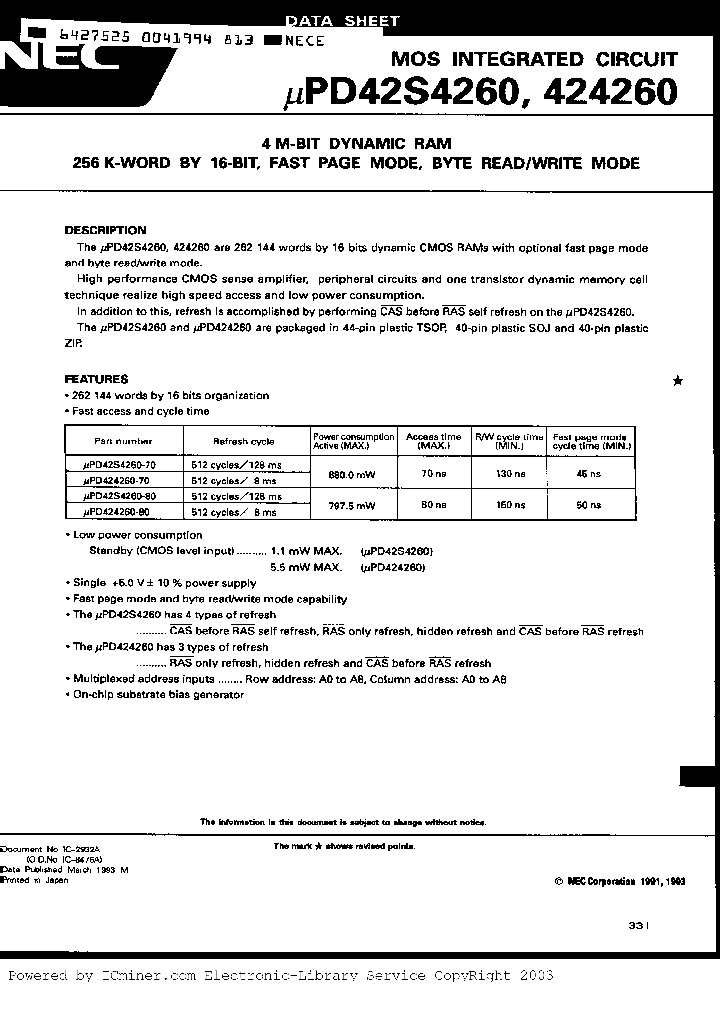 UPD424260V-80_1138840.PDF Datasheet