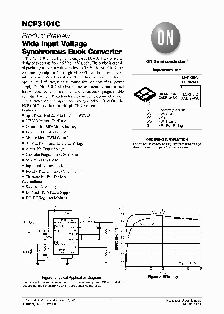 NCP3101BMNTXG_1147517.PDF Datasheet