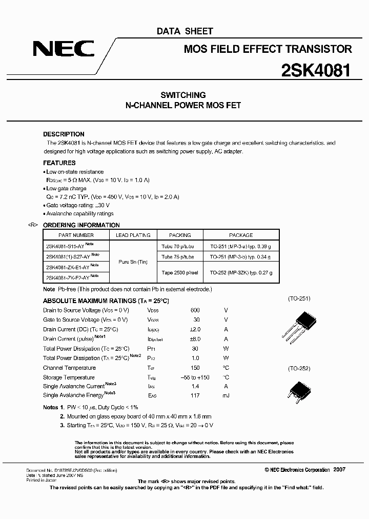 2SK4081-ZK-E2-AY_1144918.PDF Datasheet