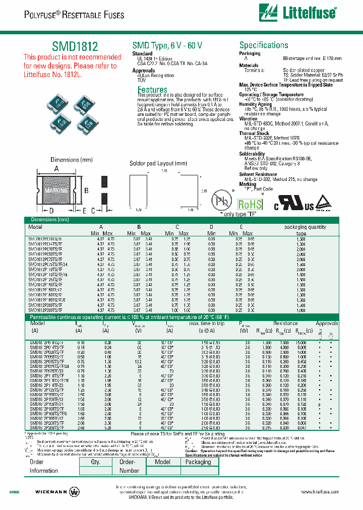 SMD1812P110TF16A_1150296.PDF Datasheet