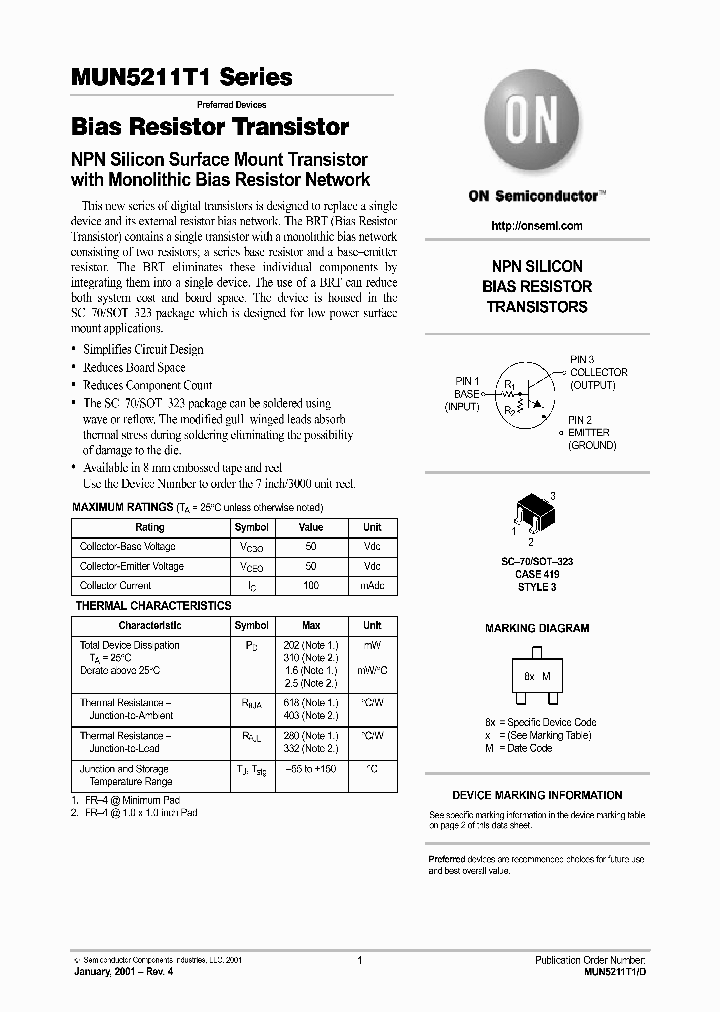 MUN5211T1D_1153290.PDF Datasheet