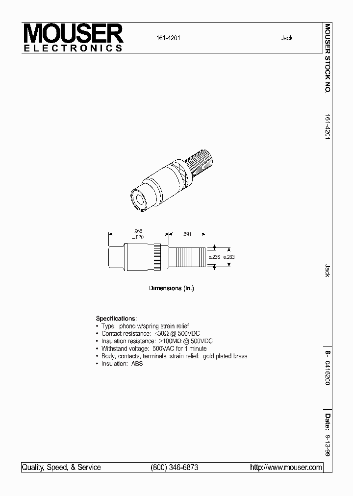 161-4201_1141285.PDF Datasheet