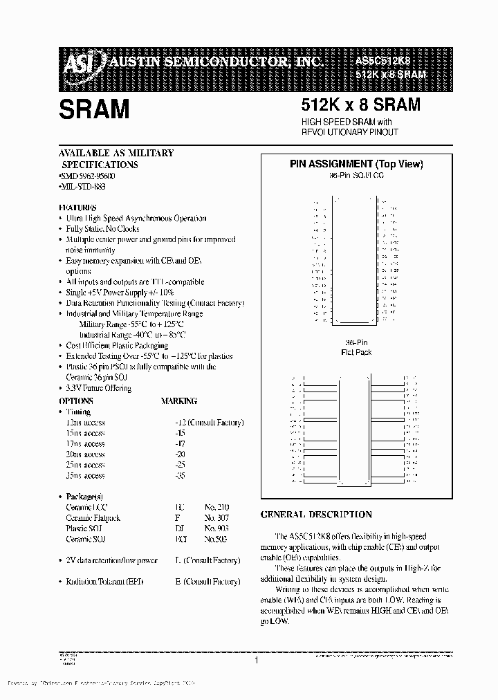 AS5C512K8ECJ-12LIT_1159976.PDF Datasheet