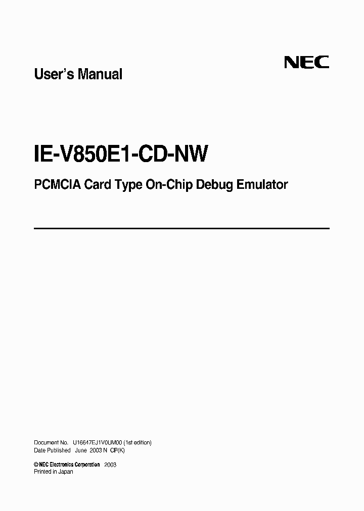IE-V850E1-CD-NW_1142514.PDF Datasheet