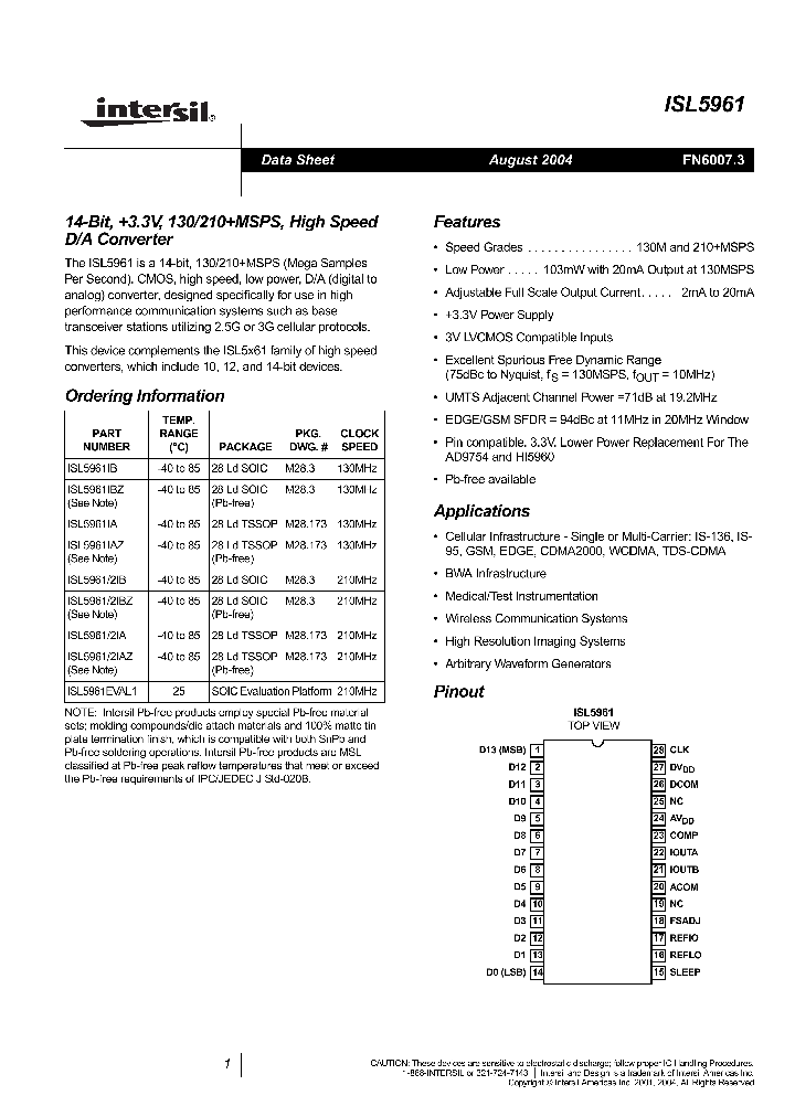 ISL59612IAZ_1159426.PDF Datasheet