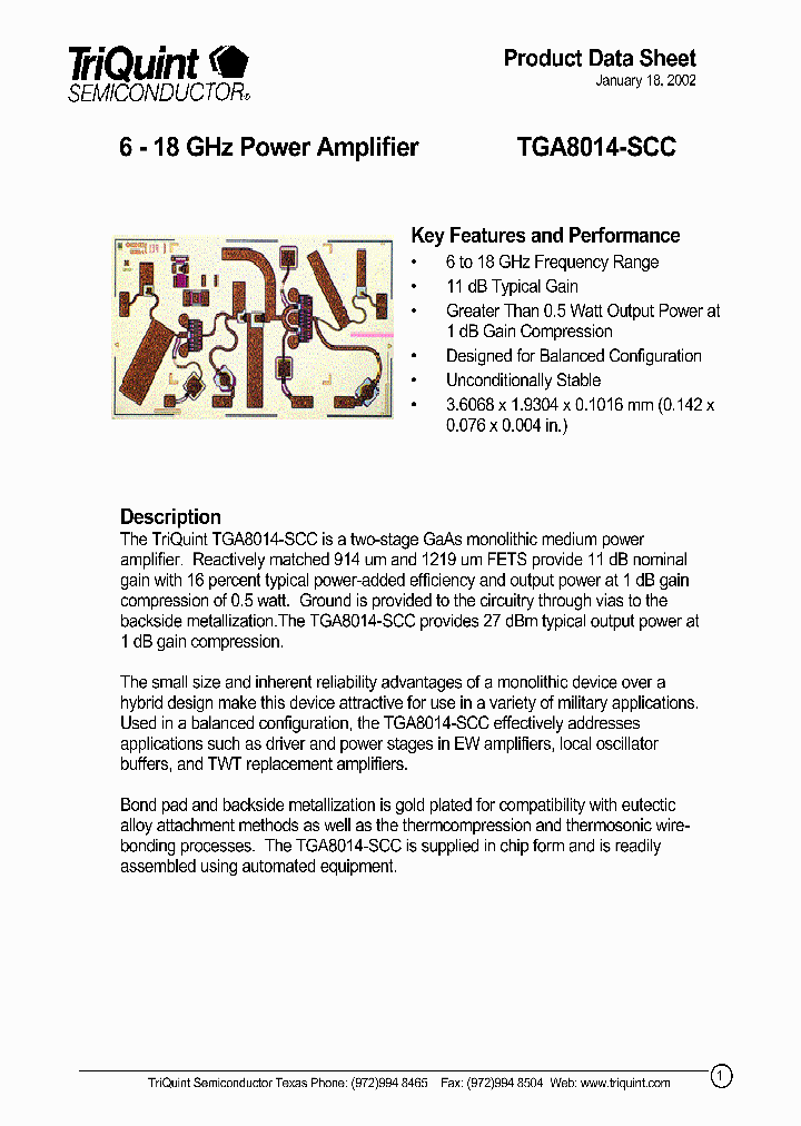 TGA8014-SCC_1165423.PDF Datasheet
