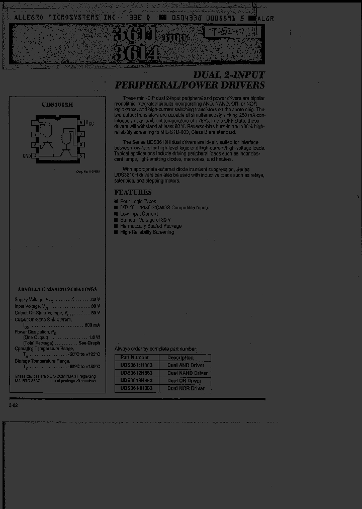 UDS3611H883_1153206.PDF Datasheet