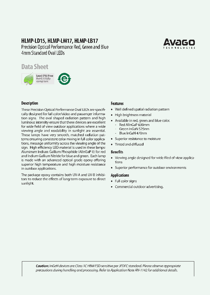 HLMP-LD15-MQTXX_1170005.PDF Datasheet
