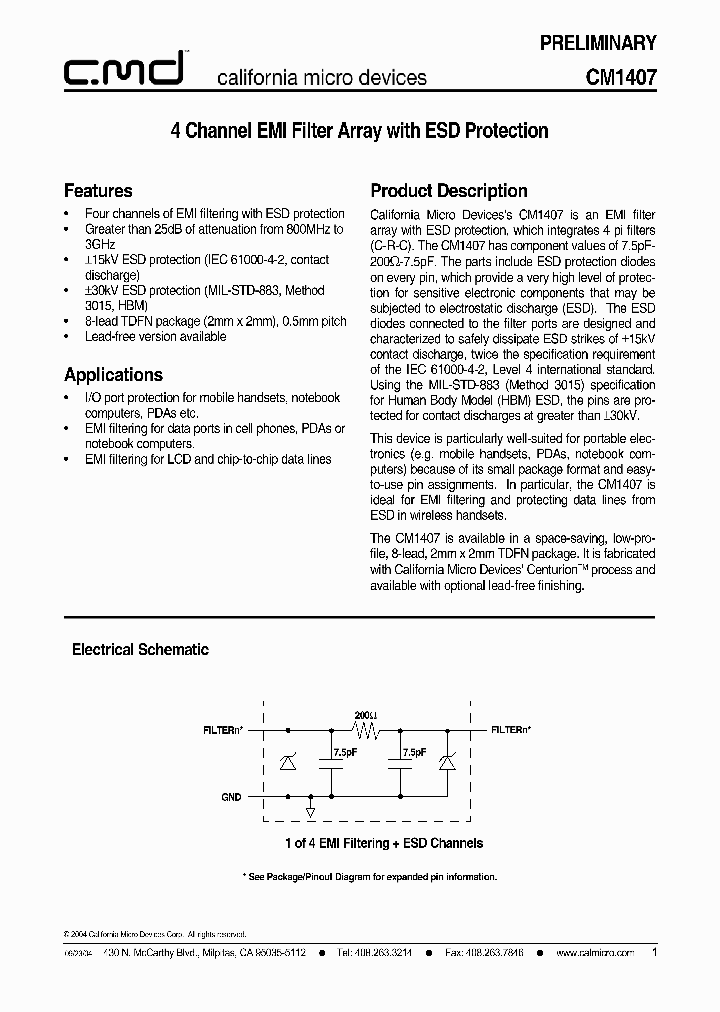 CM1407-04DF_1693195.PDF Datasheet