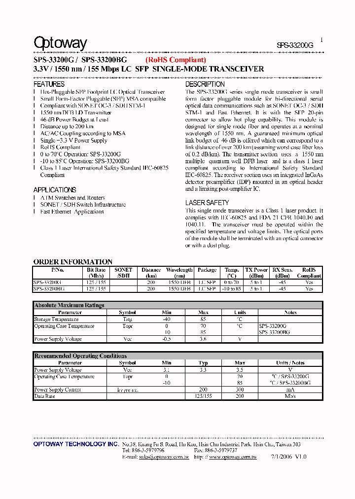 SPS-33200BG_1176042.PDF Datasheet