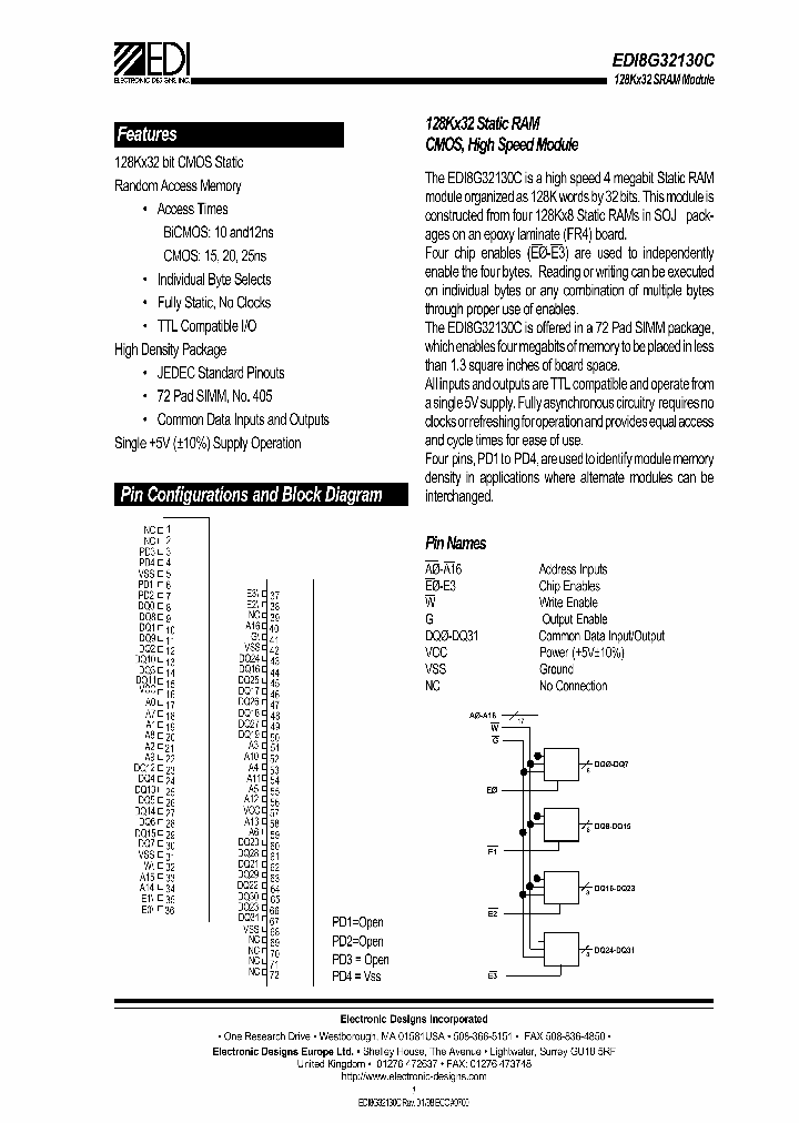 EDI8G32130C_1174954.PDF Datasheet