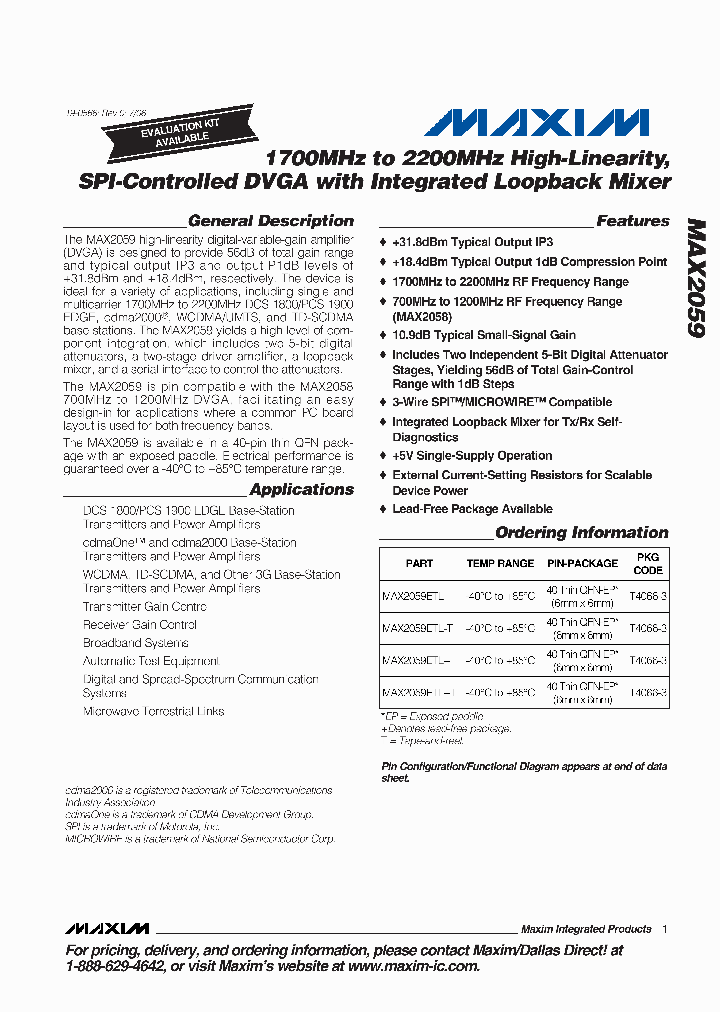 MAX2023_1171869.PDF Datasheet