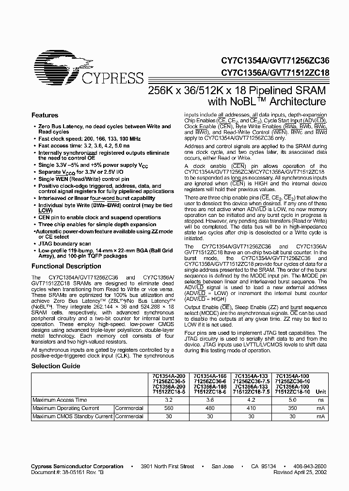 GVT71512ZC18-5I_1184881.PDF Datasheet