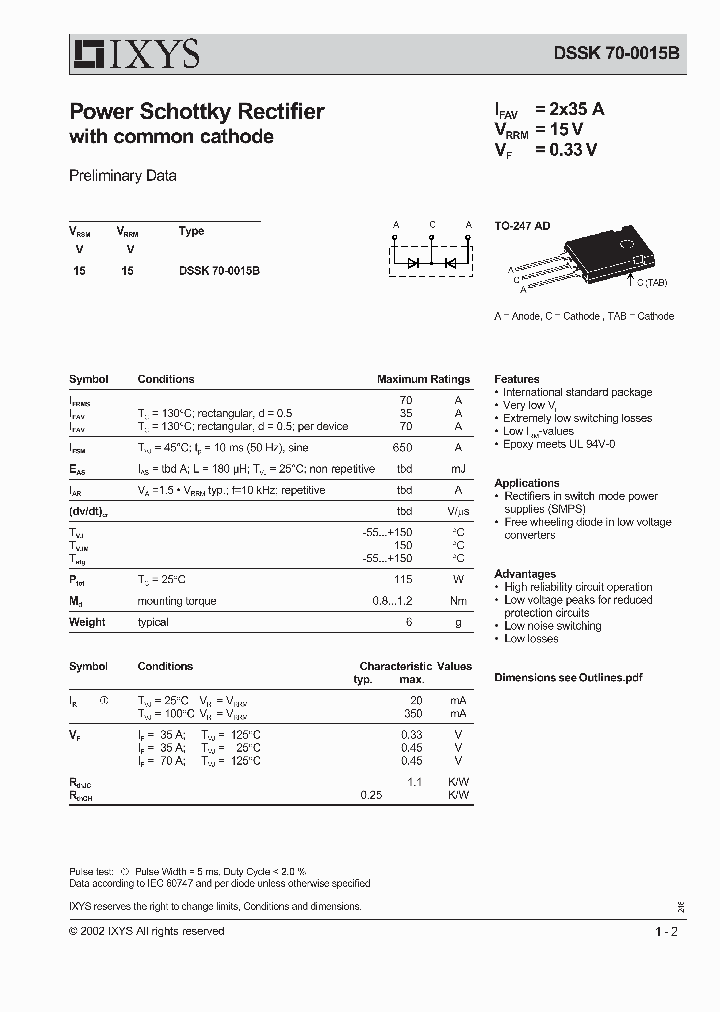 DSSK70-0015B_1694674.PDF Datasheet