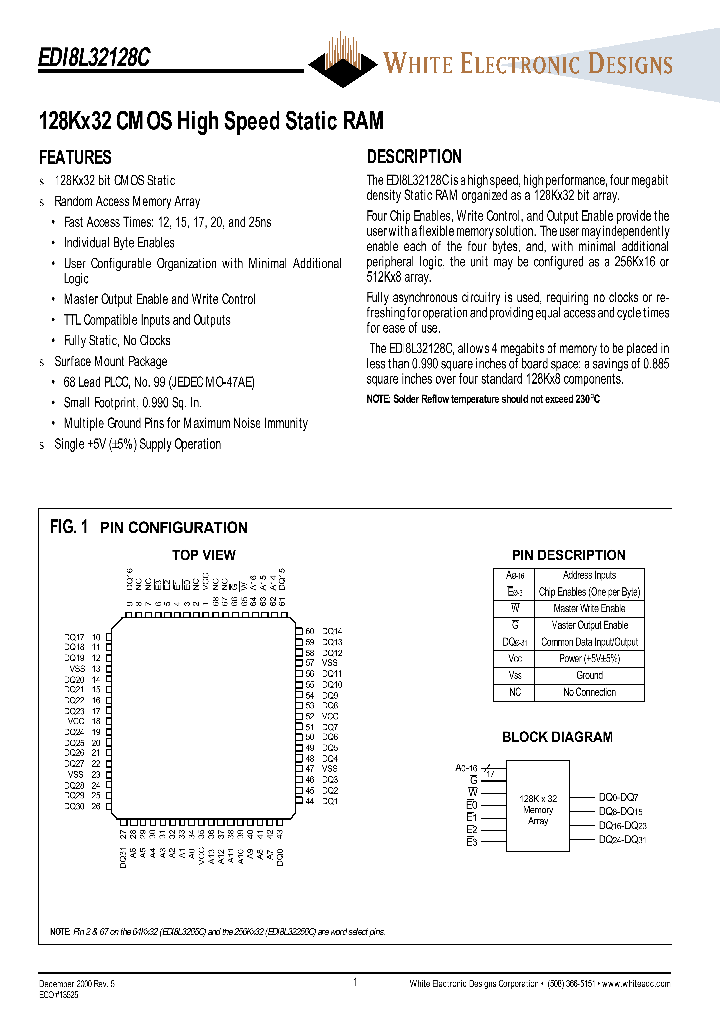 EDI8L32128C_1174955.PDF Datasheet