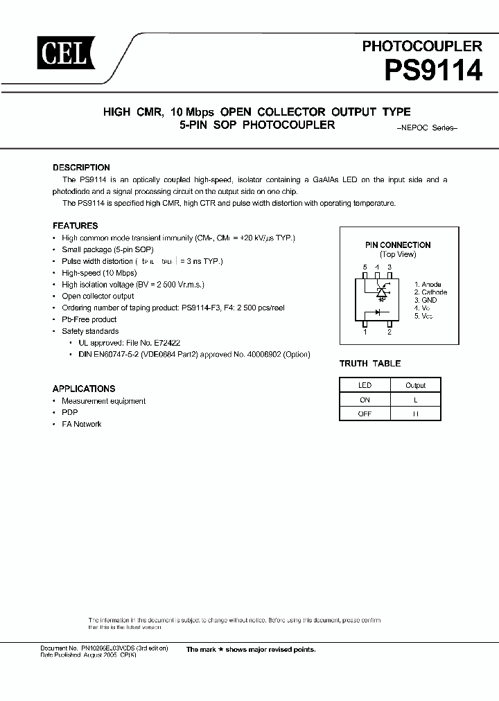PS9114-A_1175287.PDF Datasheet
