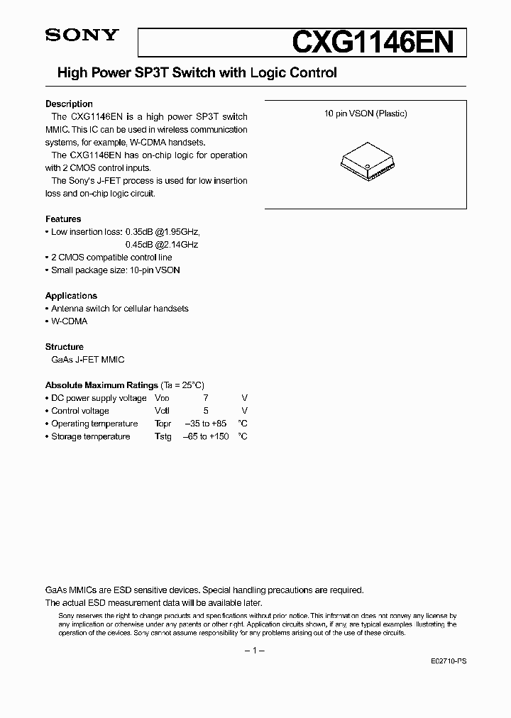 CXG1146EN_1696653.PDF Datasheet
