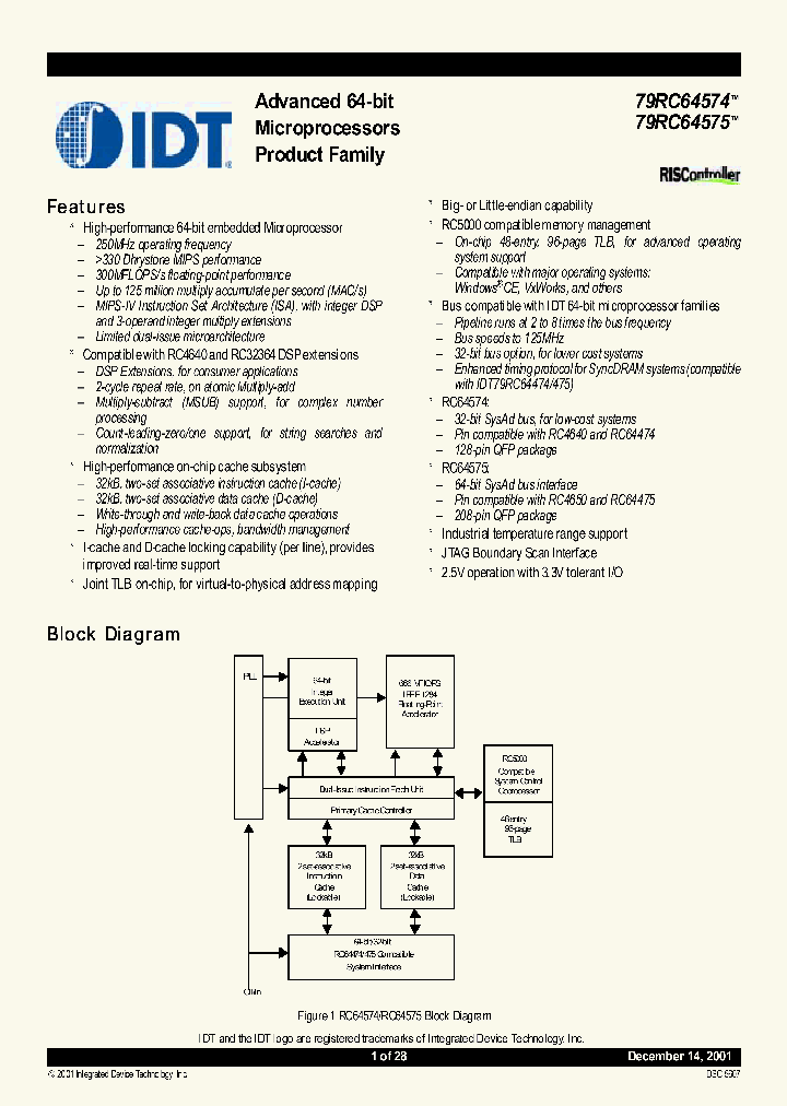 IDT79RC64T575-200DP_1696101.PDF Datasheet