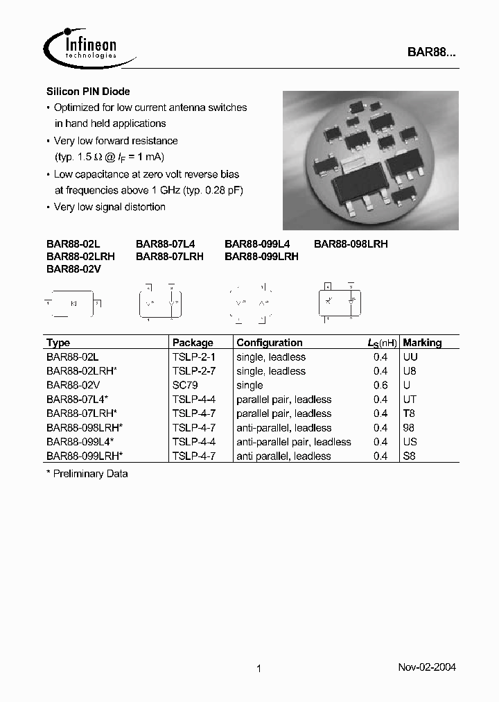 BAR88-07L4_1697503.PDF Datasheet