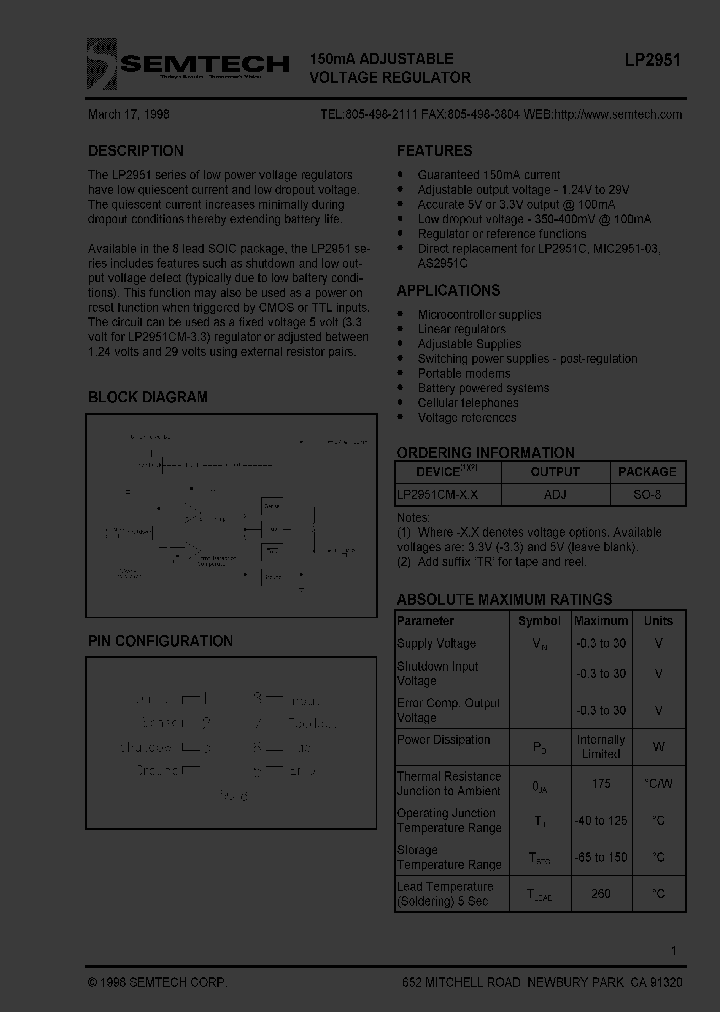 LP2951CMTR_1192350.PDF Datasheet