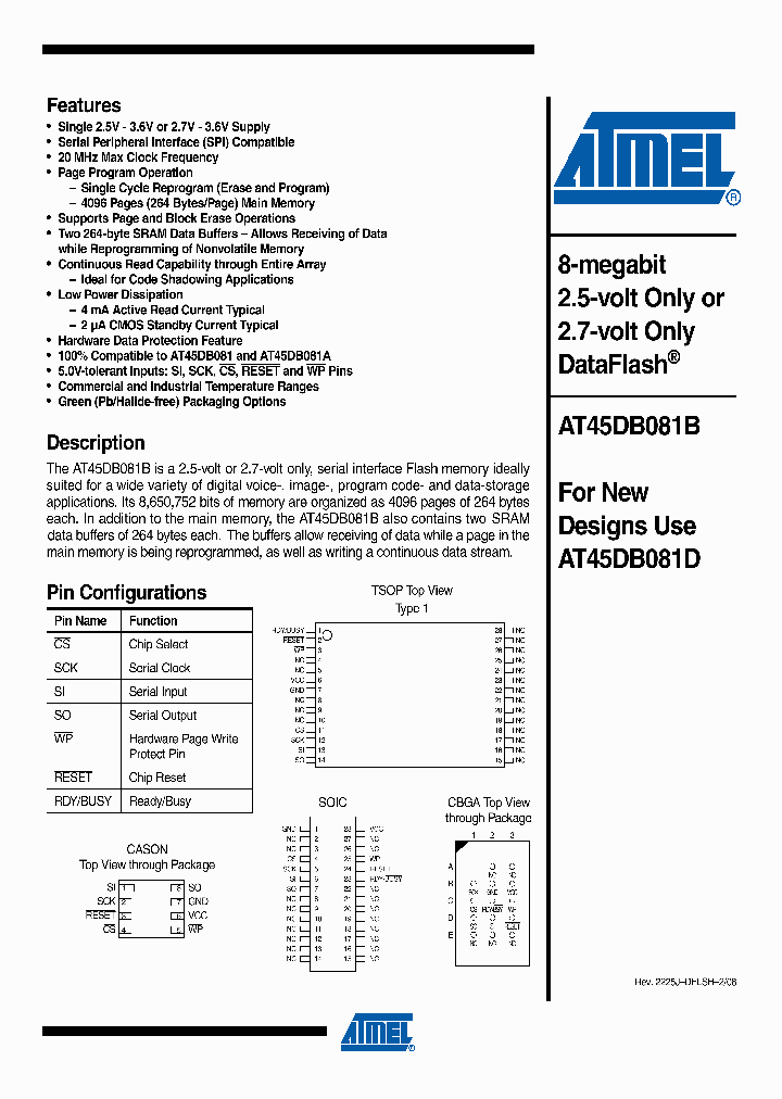 AT45DB081B-TC-25_1191630.PDF Datasheet
