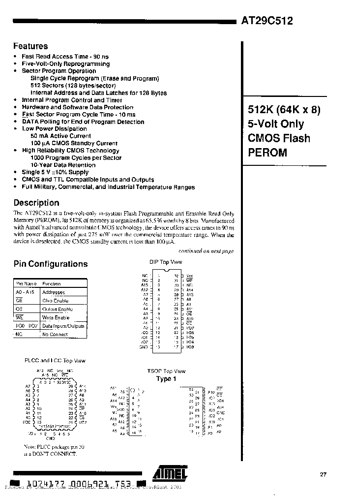 AT29C512-12DM883_1159397.PDF Datasheet