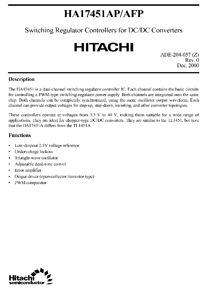 HA17451APAFP_1190847.PDF Datasheet